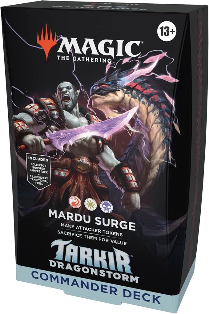 Magic: the Gathering - Tarkir Dragonstorm Commander Deck Mardu Surge