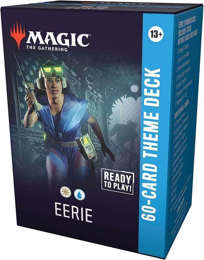 Magic: The Gathering 60-Card Theme Deck - Eerie (1 Ready-to-Play Deck, 1 Deck Box, 5 Tokens)